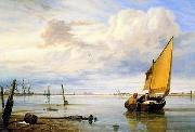 unknow artist Seascape, boats, ships and warships.144 France oil painting artist